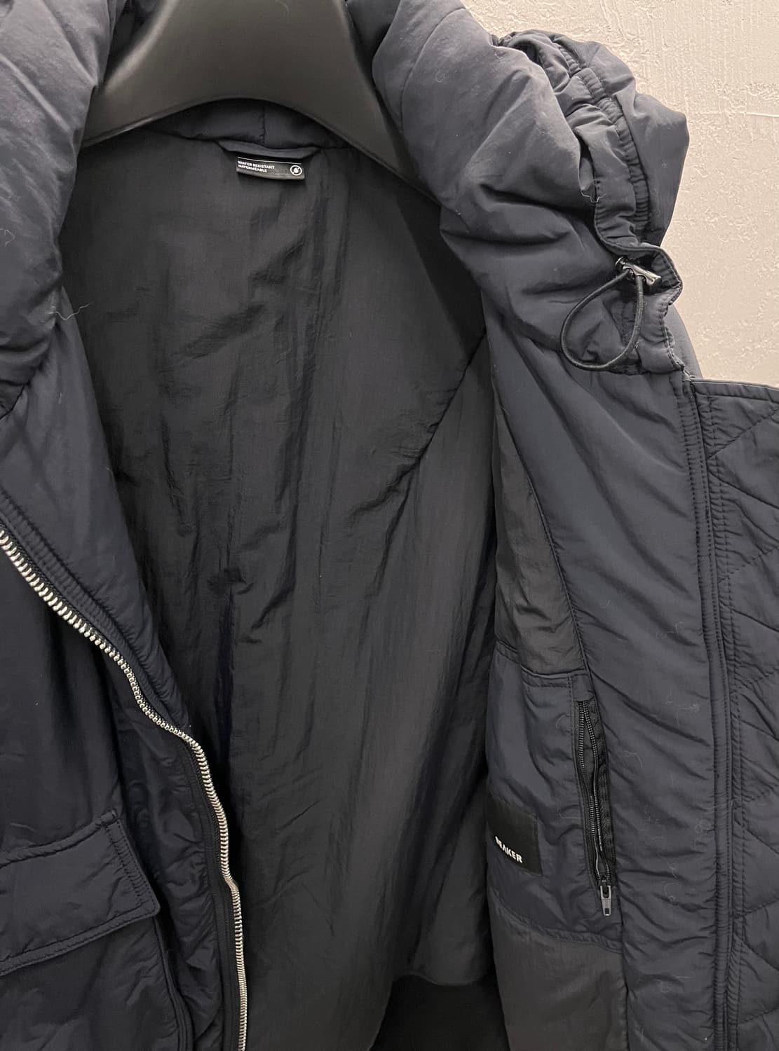 비이커 후드 패딩 점퍼 상품이미지3