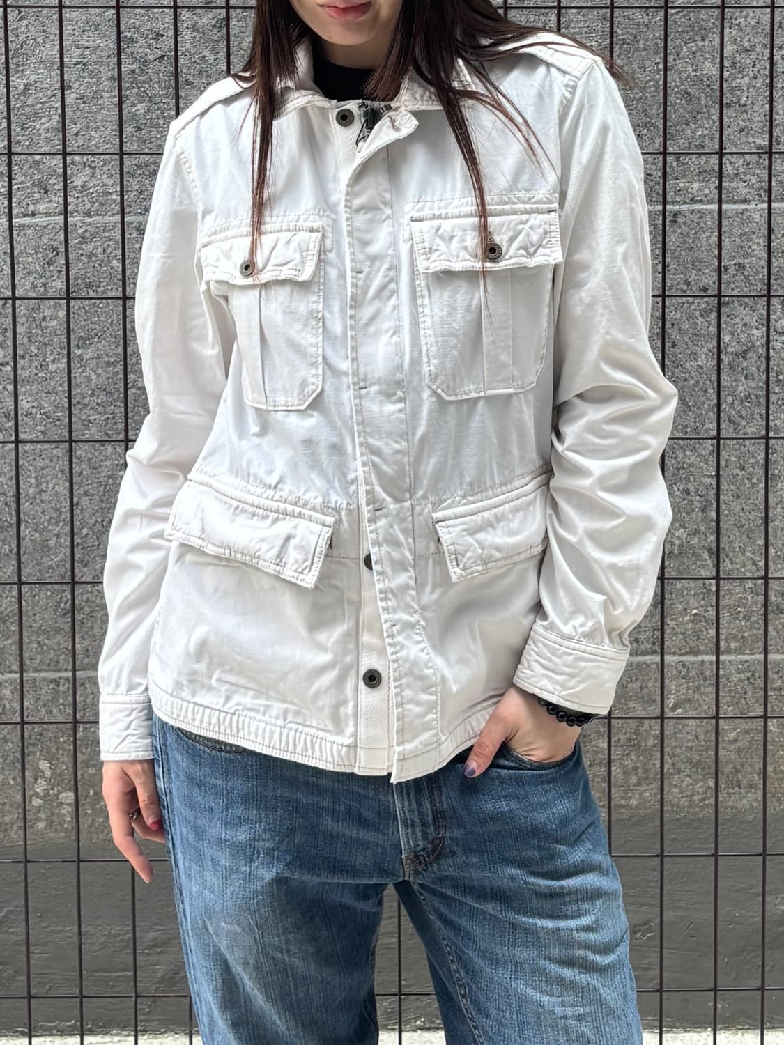 폴로진스 화이트 필드자켓 상품이미지4