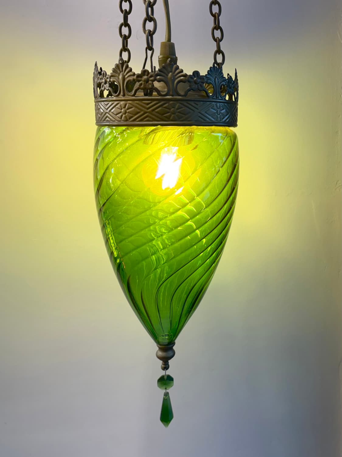 희귀색 인태리어 조명 소품 초록(녹색) 상품이미지1