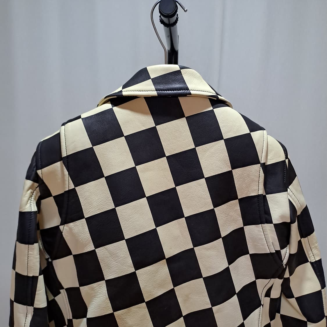 (여성) IRO 체커보드 양가죽 자켓 34 A902 상품이미지6