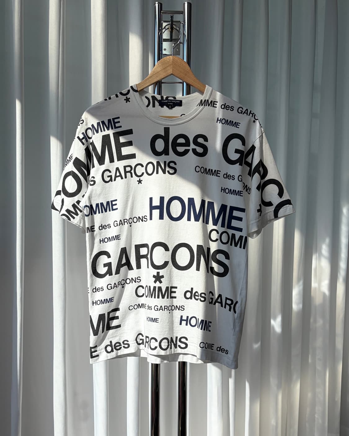 [S]꼼데가르송 옴므 반팔 티셔츠 상품이미지1