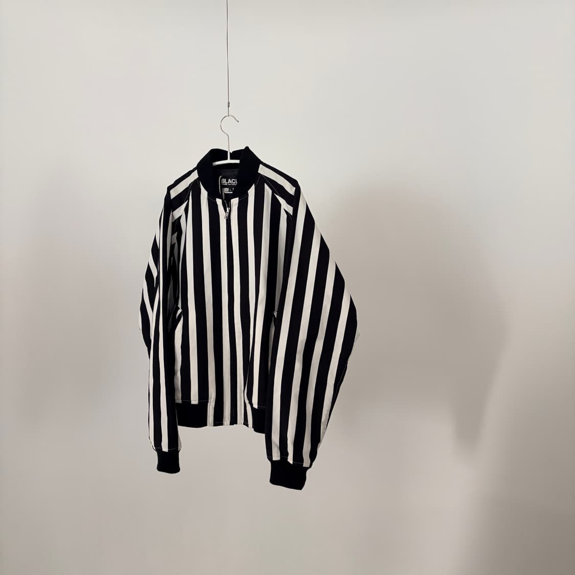 Bold Stripe Bomber Jacket 상품이미지5