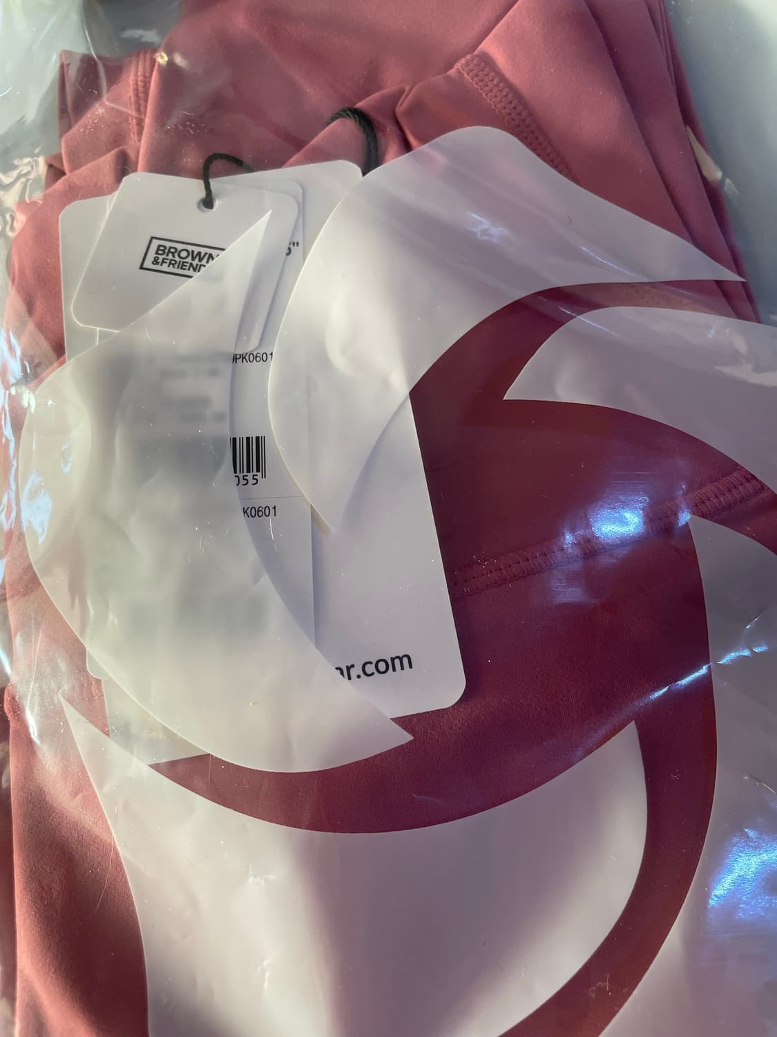 (미착용, 새상품) 뮬라웨어 레깅스 요가복 웜핑크 6사이즈 상품이미지1