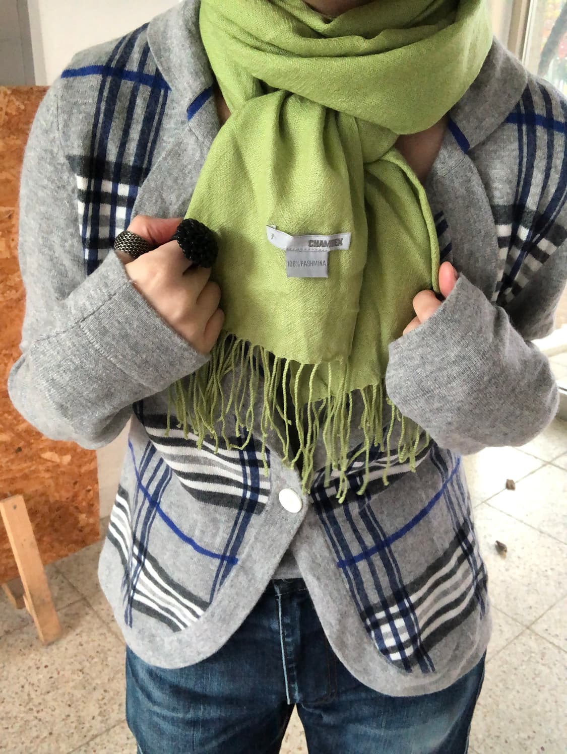 check knit blazer 상품이미지7