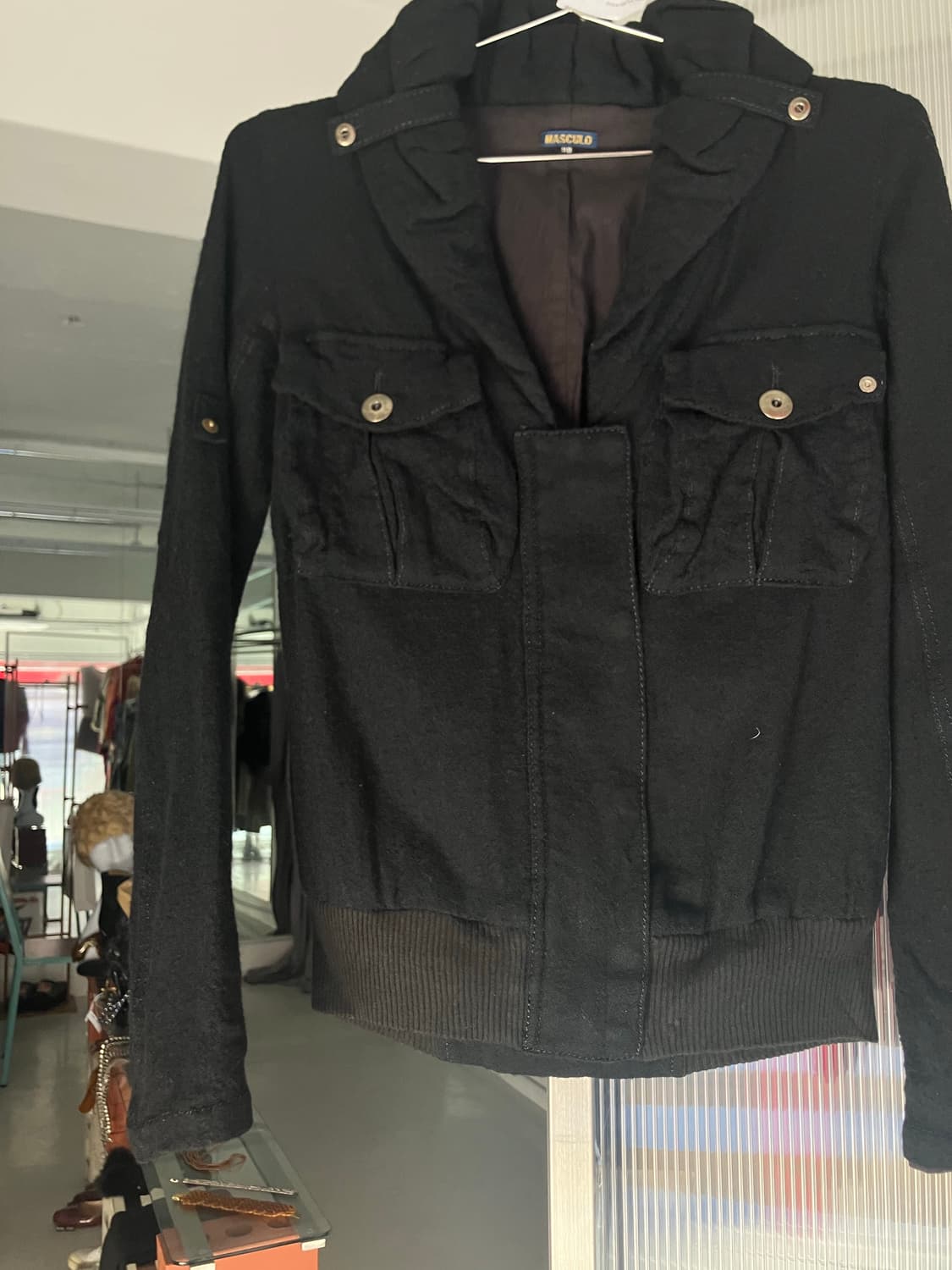 빅카라 플레어소매자켓 상품이미지4