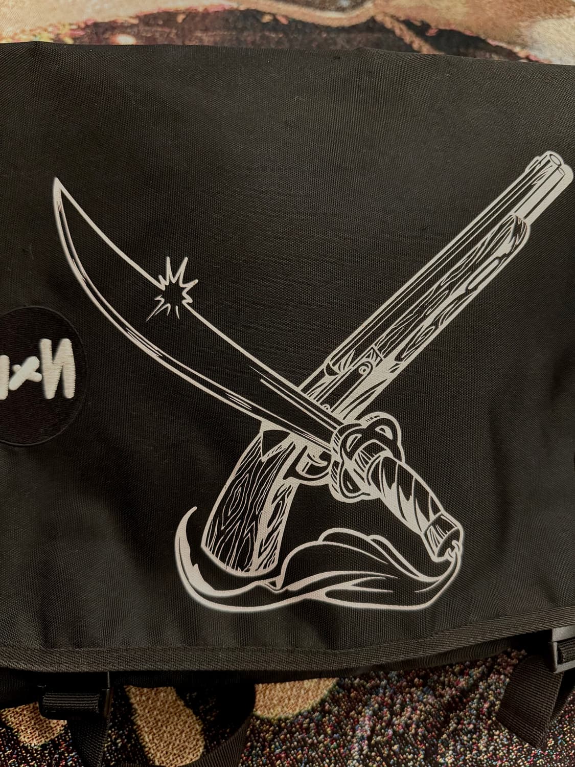 스투시 x 네이버후드 콜라보 메신져백 상품이미지3