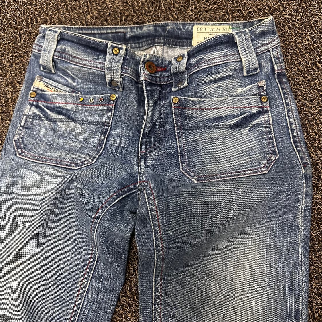 Disel 디젤 여성 데님 청바지 팬츠 24인치 상품이미지3