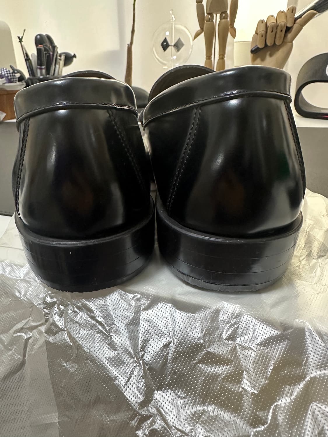 하루타 906 소가죽블랙 로퍼 270 상품이미지4