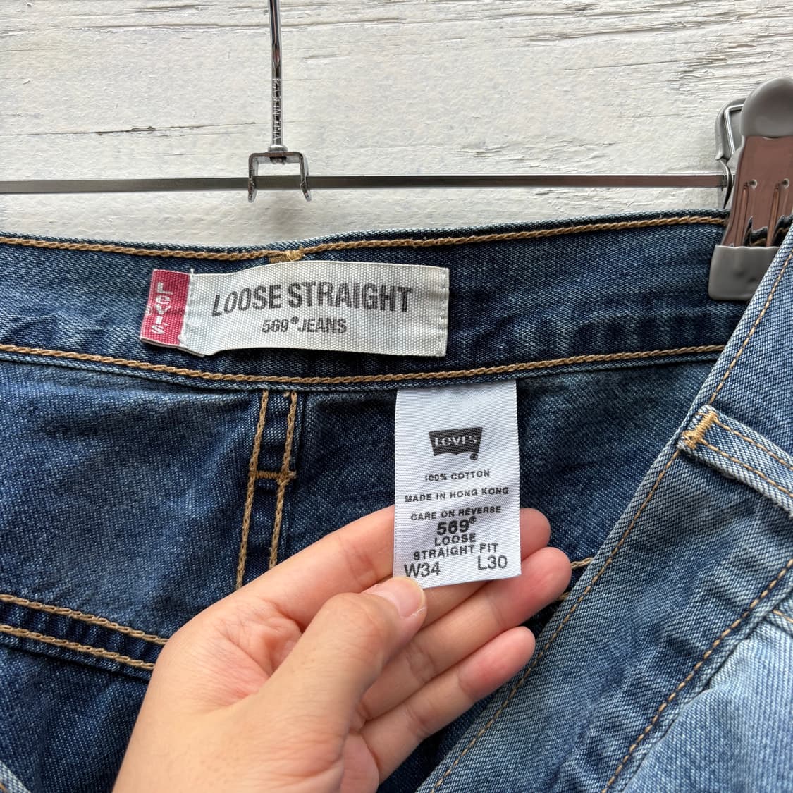 Levi’s 리바이스 569 데님 반바지 상품이미지7