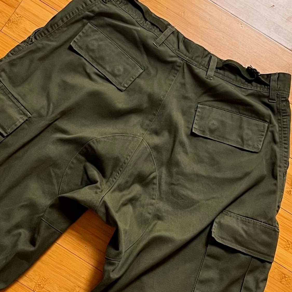 밀리터리 카키 카고팬츠 상품이미지4