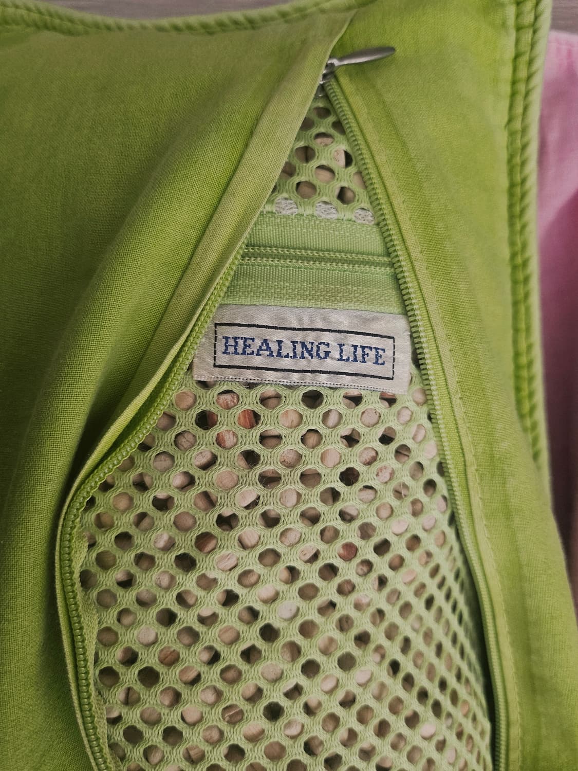 힐링라이프 국산 편백큐브칩 베개(커버포함) 개별판매 통풍 경추베개 상품이미지2