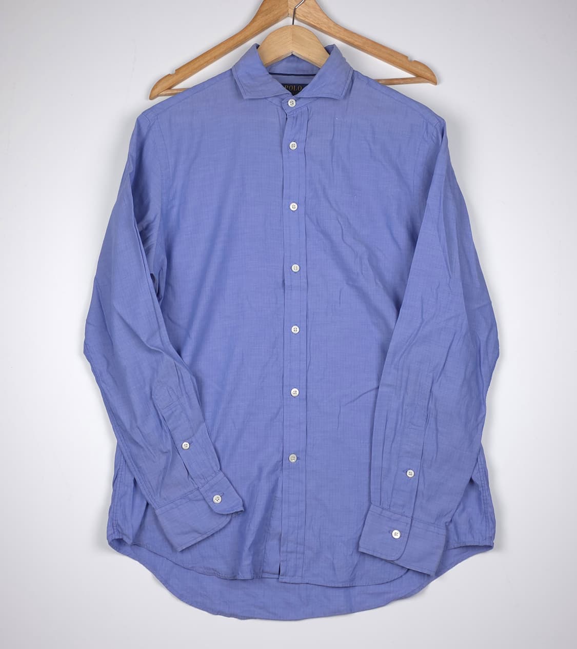 폴로 랄프로렌 RL 트윌 코튼셔츠 스카이블루 (M) 상품이미지1