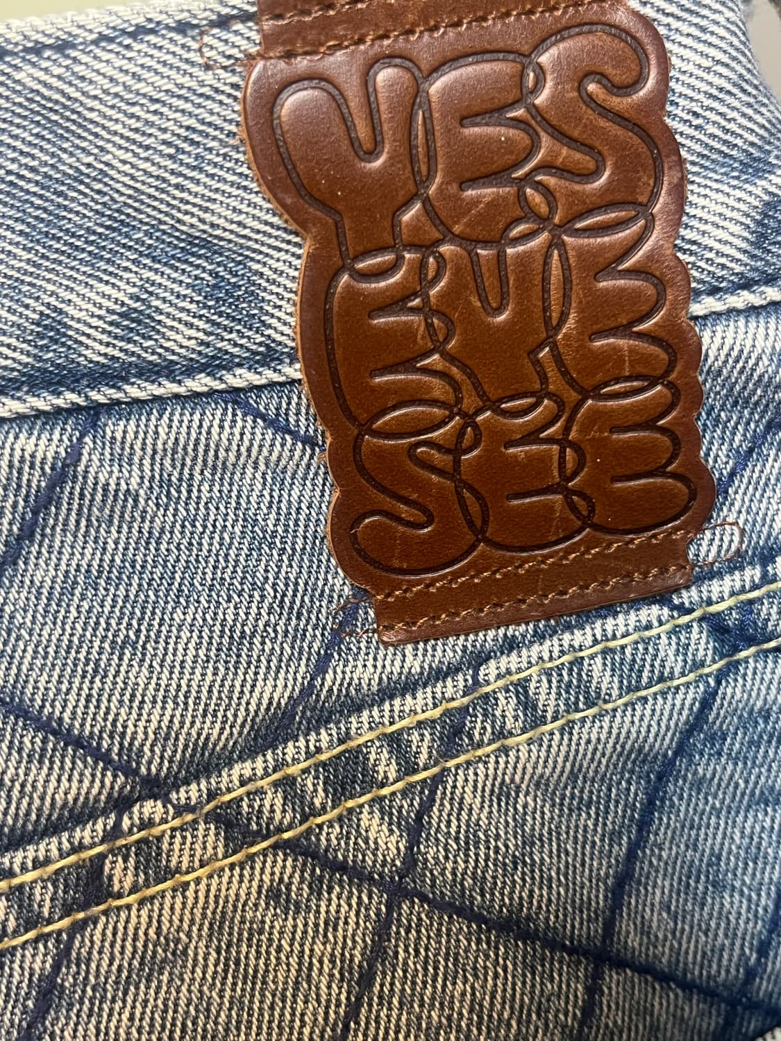 예스아이씨 네트데님 M 상품이미지5