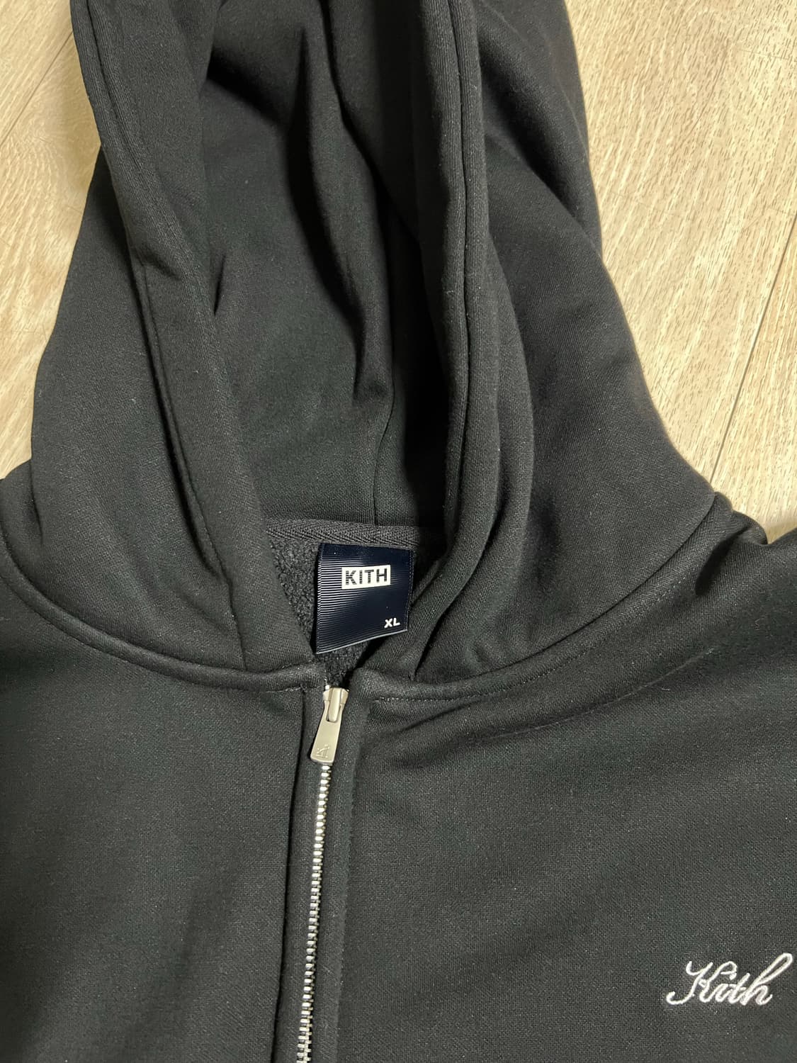 Kith 키스 투웨이후드집업 XL 블랙 상품이미지2
