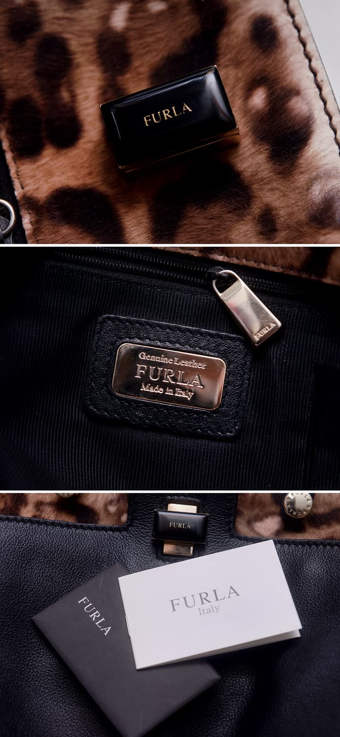 훌라 (FURLA) 파이퍼 럭스 송치 레더 원핸들 토트.숄더백 상품이미지10