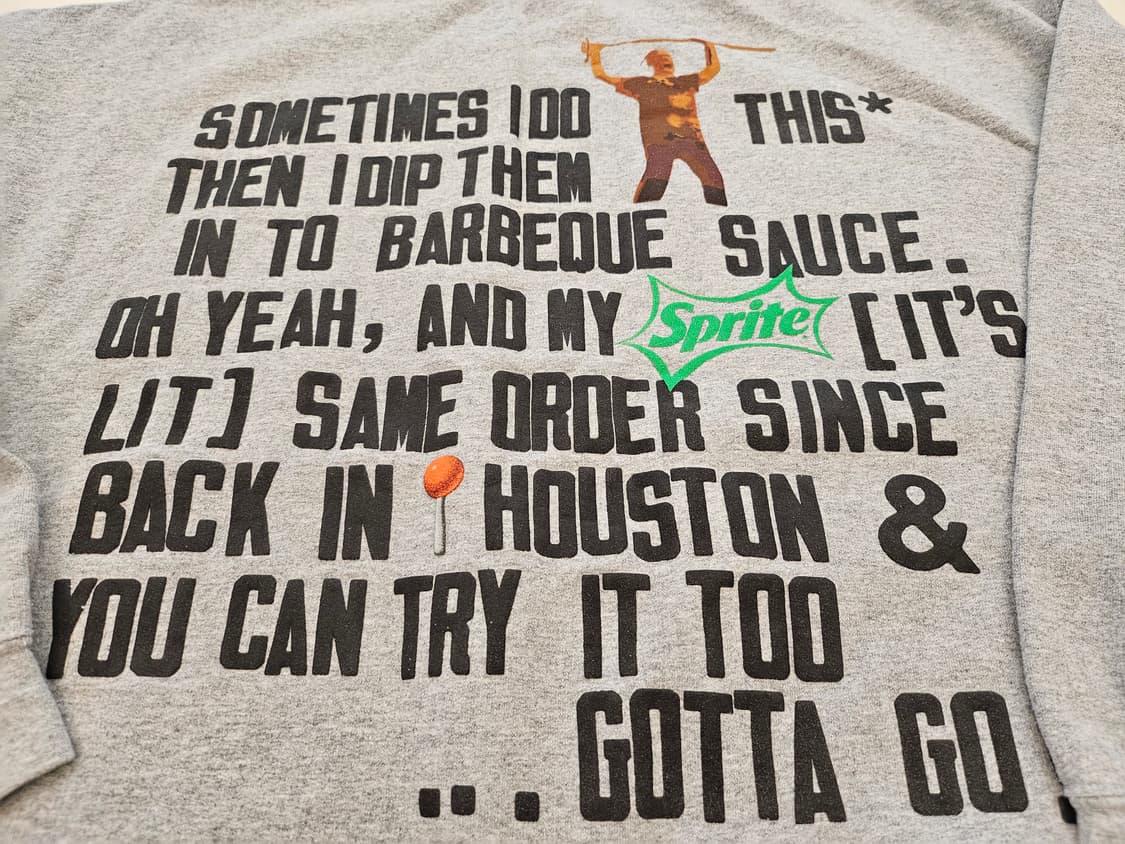 트래비스스캇 맥도날드 맨투맨 XL 상품이미지4