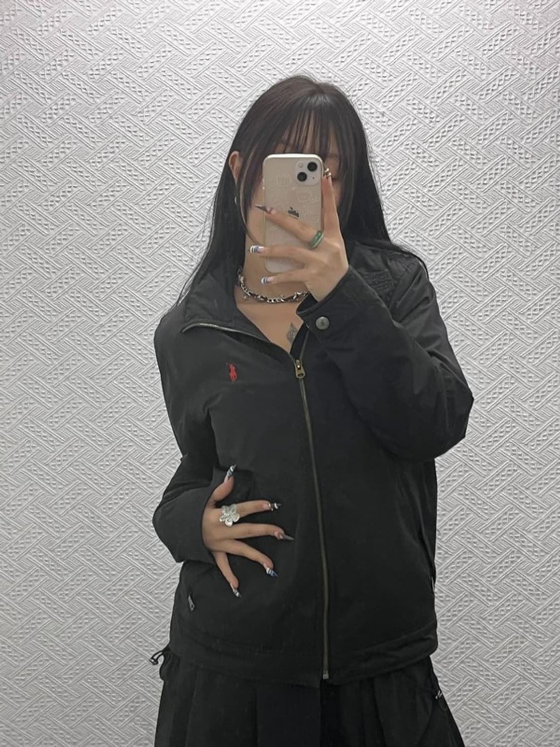 폴로 랄프로렌 모던 캐주얼 기모 블루종 페리자켓 M C07806 상품이미지1