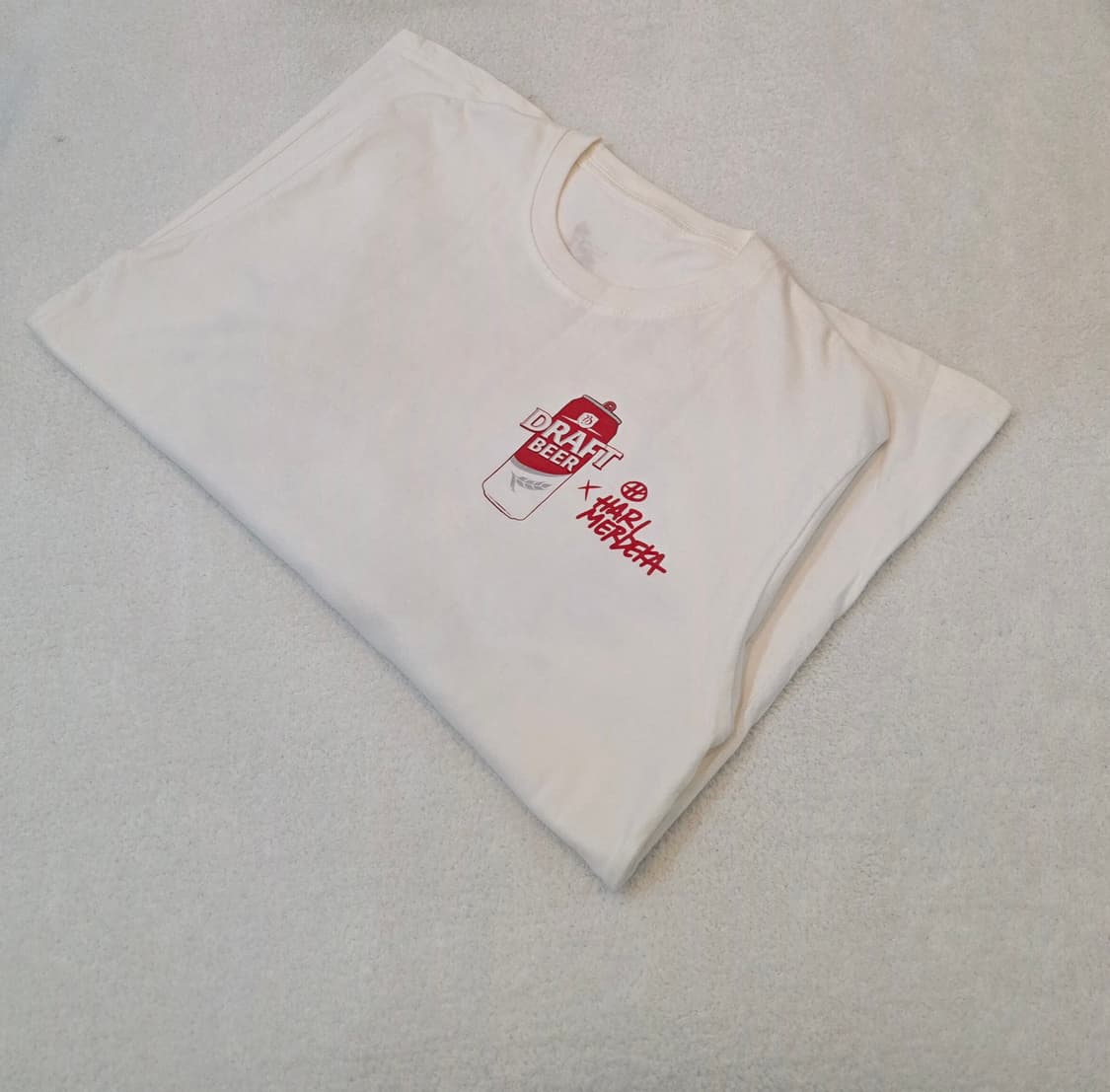 (남녀공용) DRAFT BEER 로고 반팔티 상품이미지6