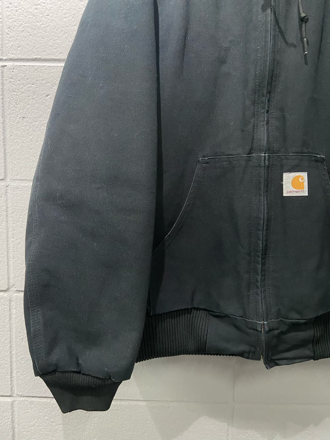 칼하트 덕 액티브 자켓 블랙 상품이미지5