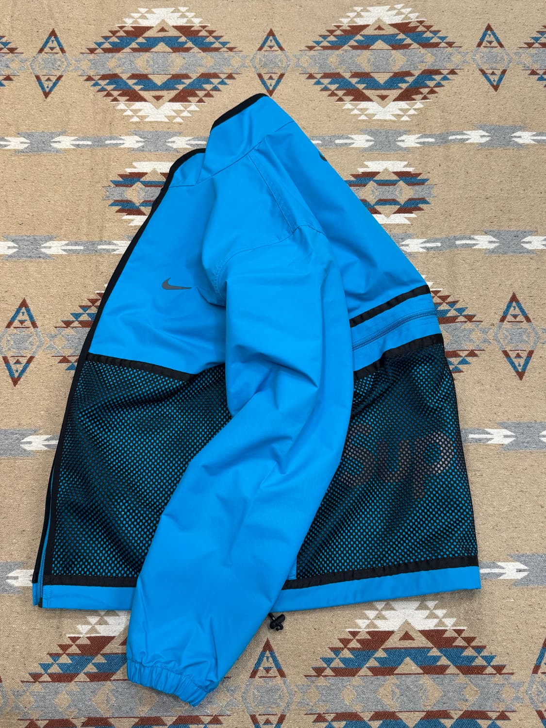 [M][100] 슈프림 x 나이키 트레일 런닝 자켓 블루 상품이미지8