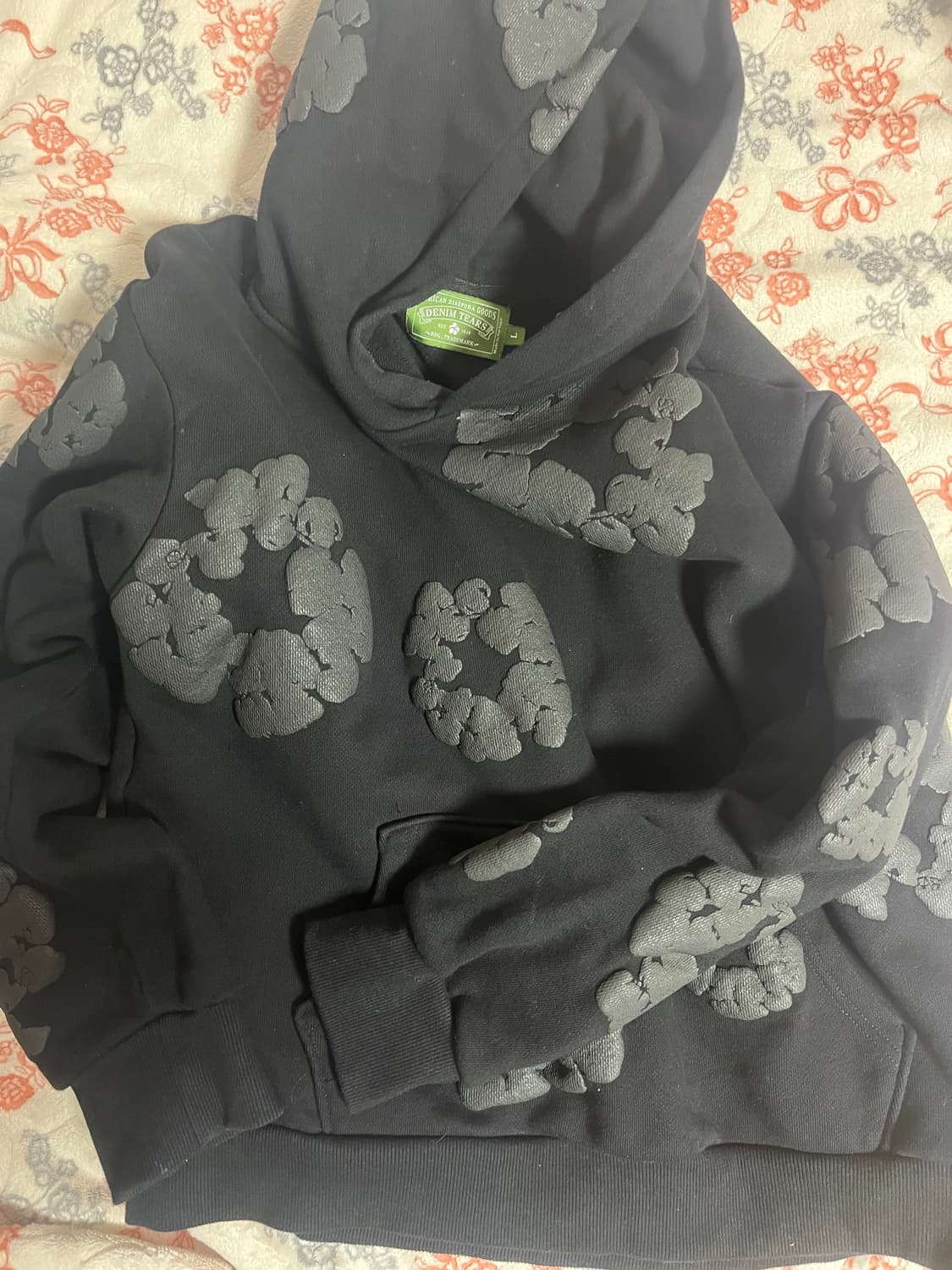 데님티어스 모노 코튼 후드 L 상품이미지1