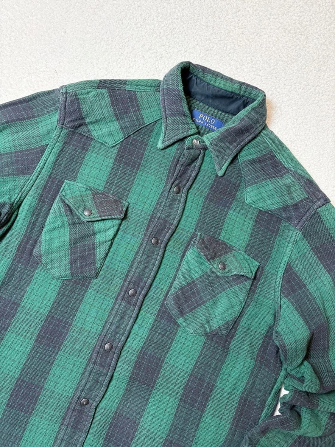 폴로 랄프로렌 플란넬 투포켓 남방 PN6559 상품이미지2