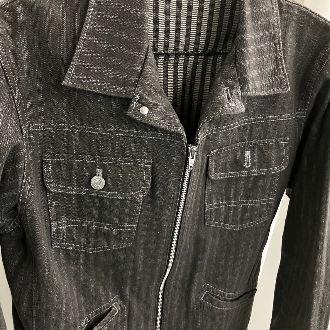 타케오 키쿠치 히코리 스트라이프 워크 자켓 3 상품이미지3