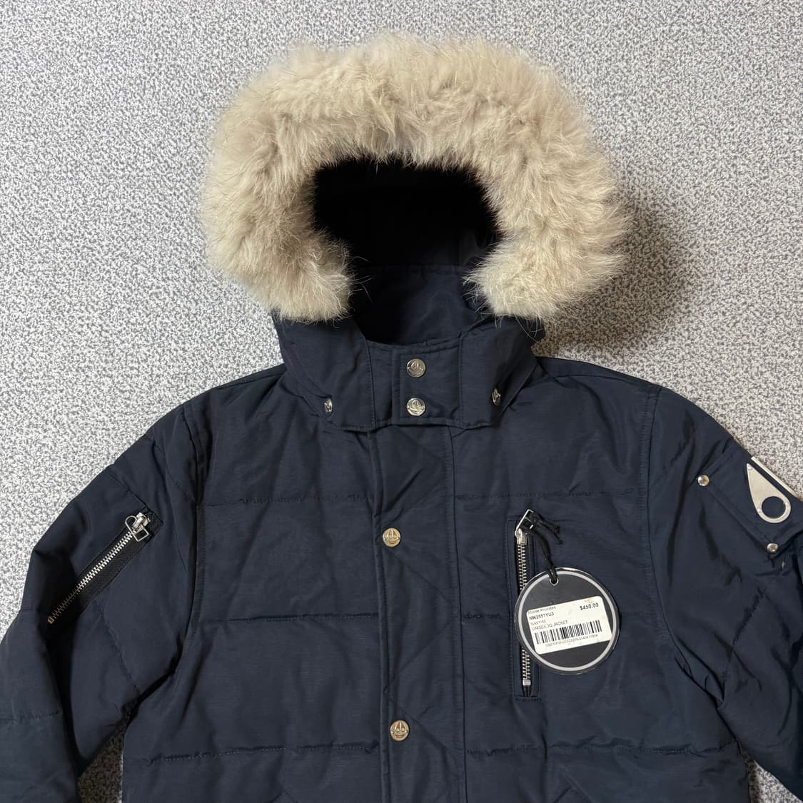 무스너클 쓰리쿼터 패딩 자켓 여성용 아동용 상품이미지3