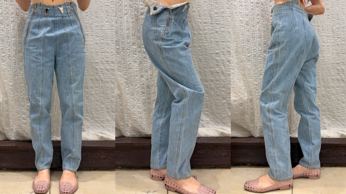 Zip-up waist denim 상품이미지6