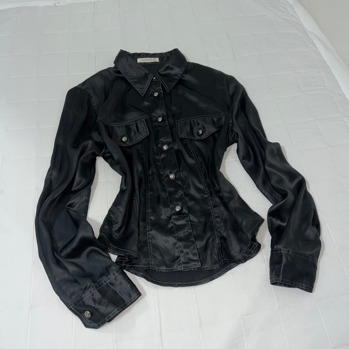 black pocket shirt 상품이미지1