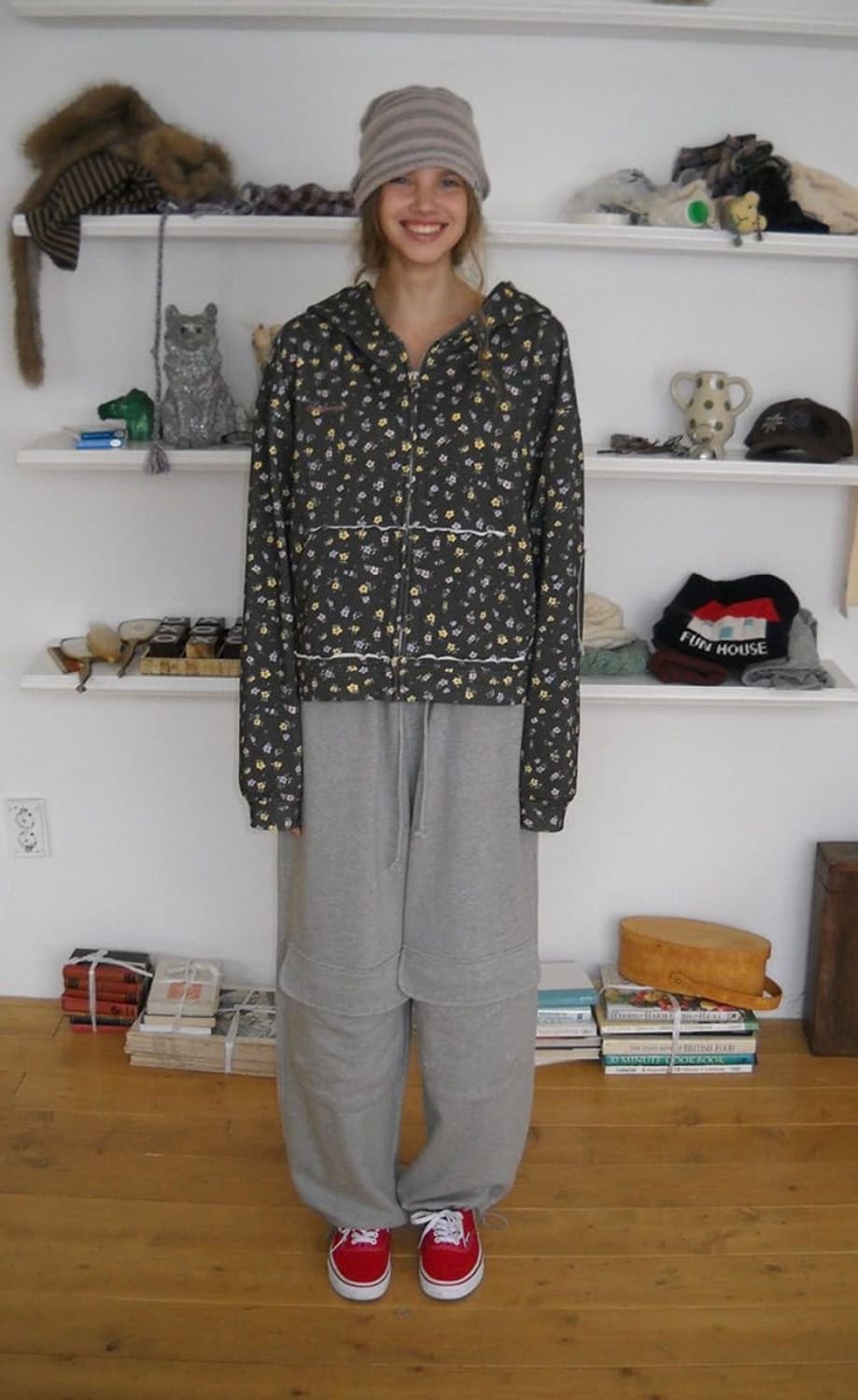 펀프롬펀 패치 포인트 후디, 블랙 상품이미지1