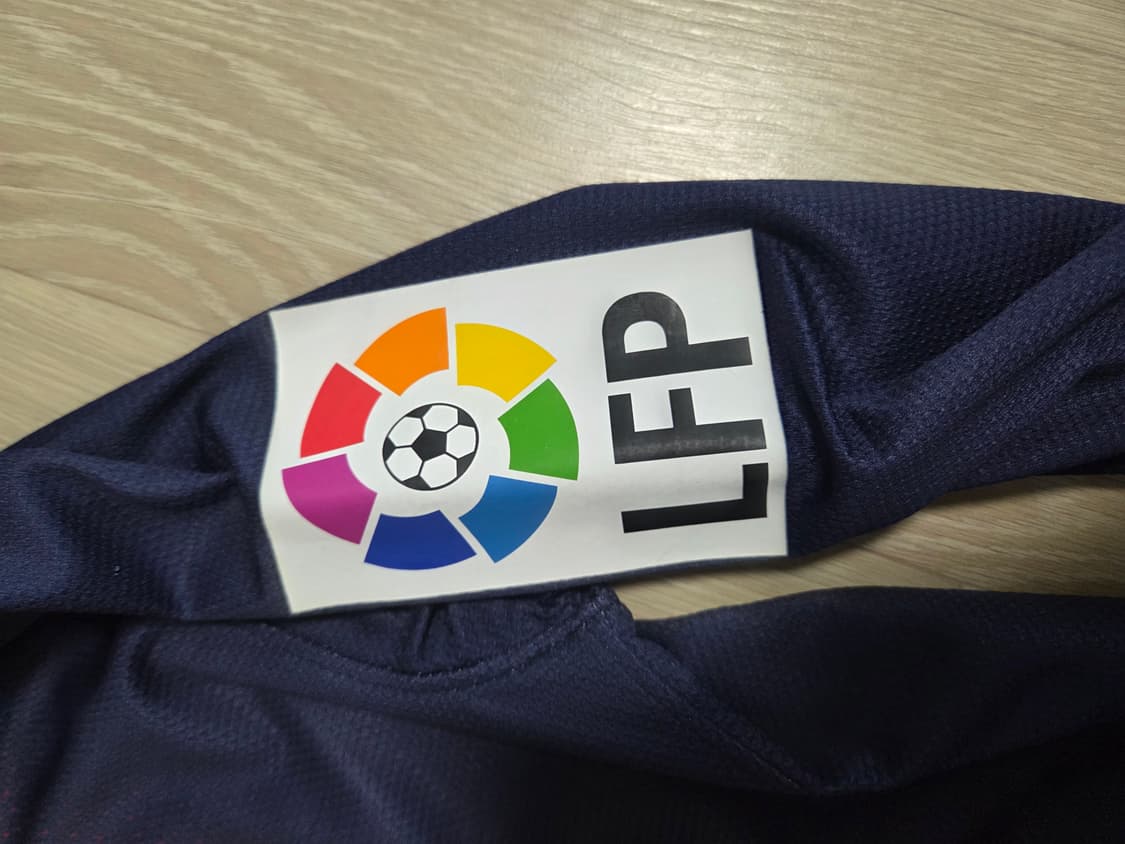 바르셀로나 12 13 메시 유니폼 긴팔 해외S 올오피셜 마킹 상품이미지5