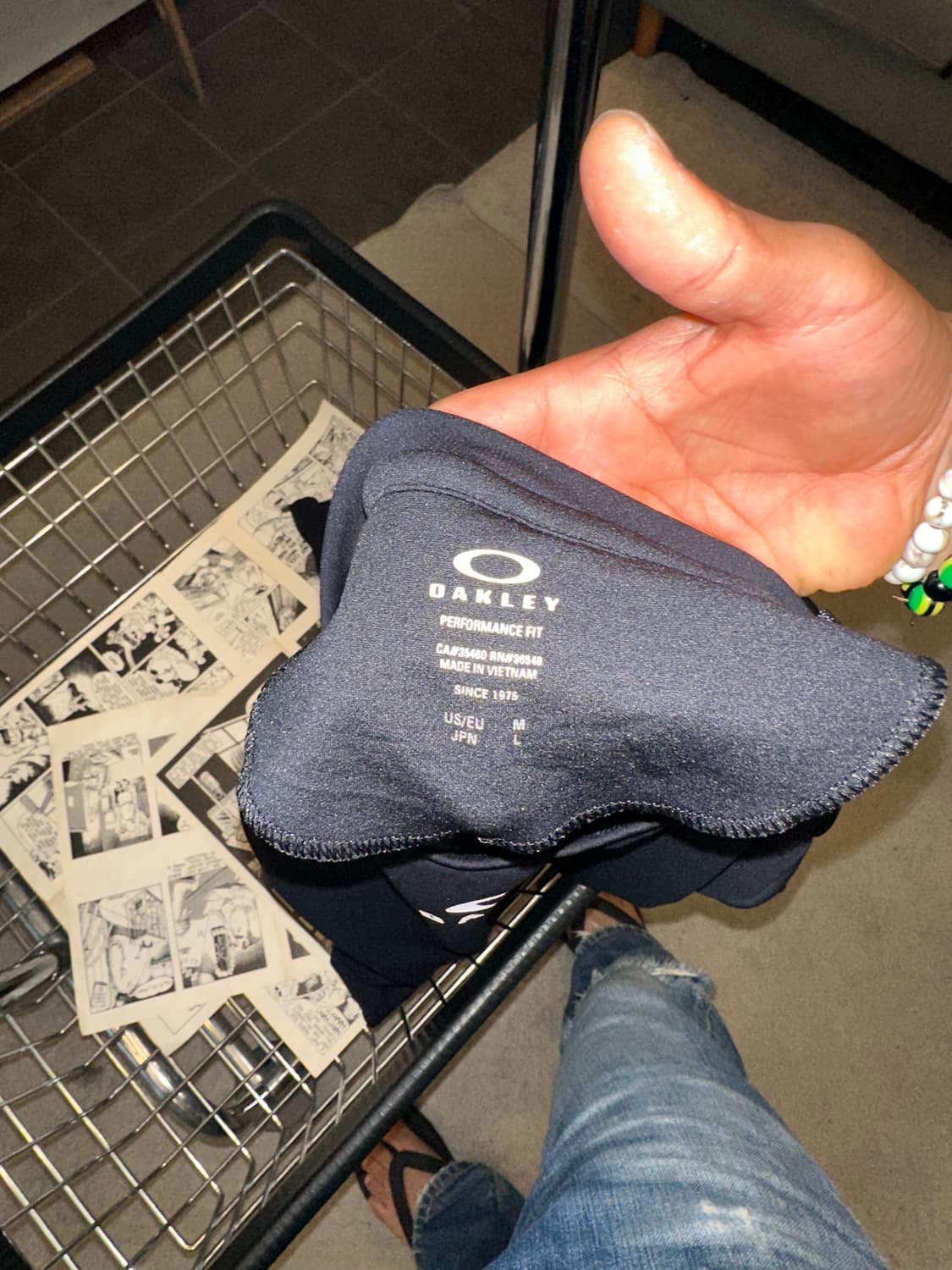 Oakley logo spotive running warm sleeve 상품이미지10
