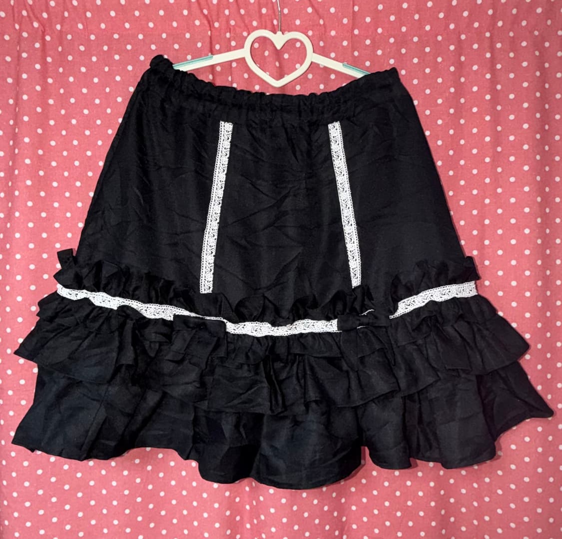  [Catherine Cottage] 로리타 레이스 캉캉 프릴 스커트 상품이미지1