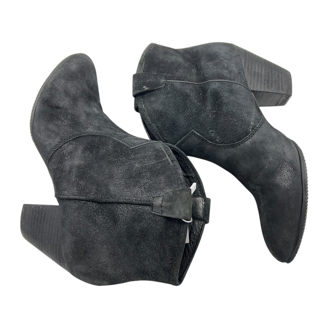 250 W 아쉬 카우보이 앵클 부츠 스웨이드 블랙 (EU40) 상품이미지2