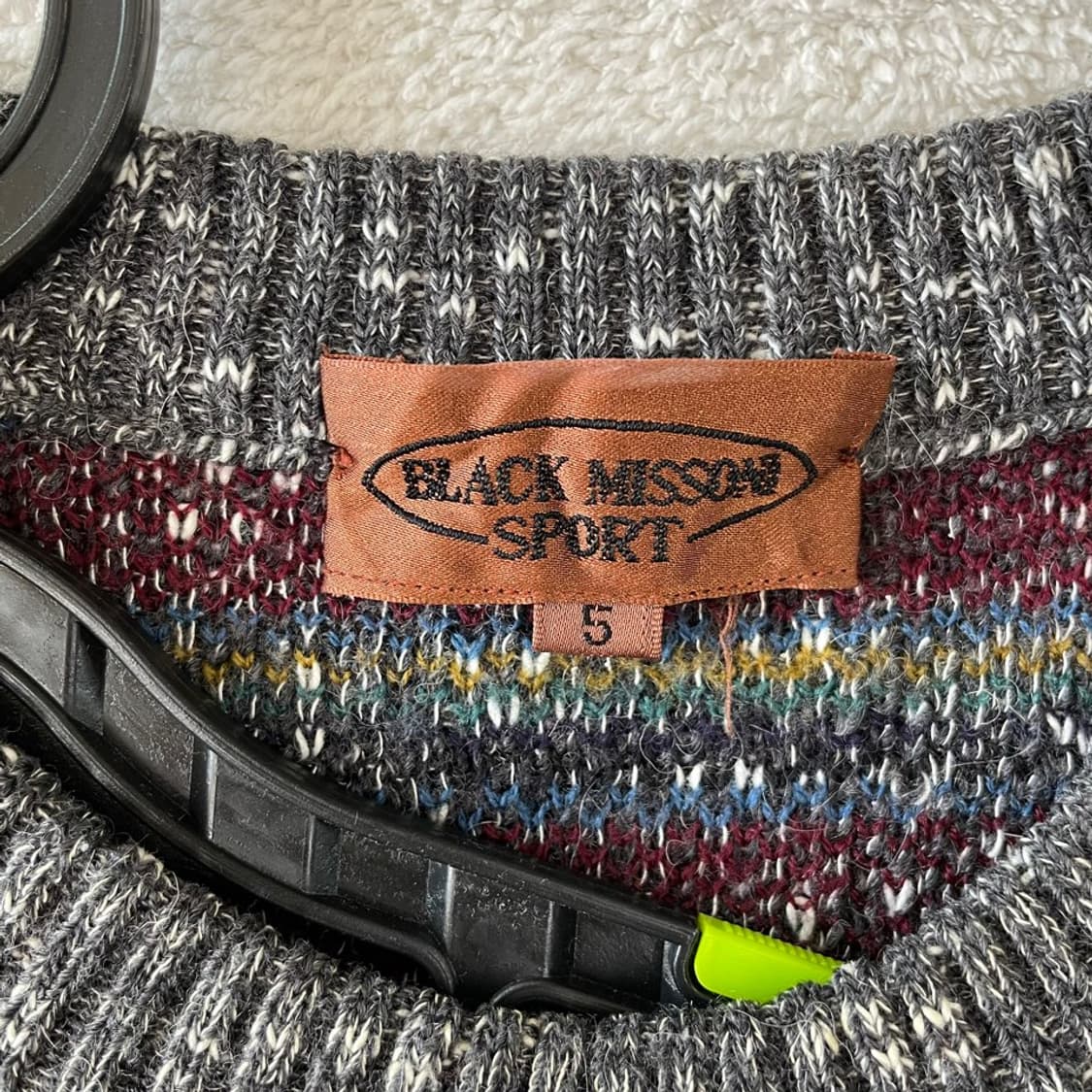 XL 미쏘니 남성 패턴 니트 올드스쿨 105 상품이미지4