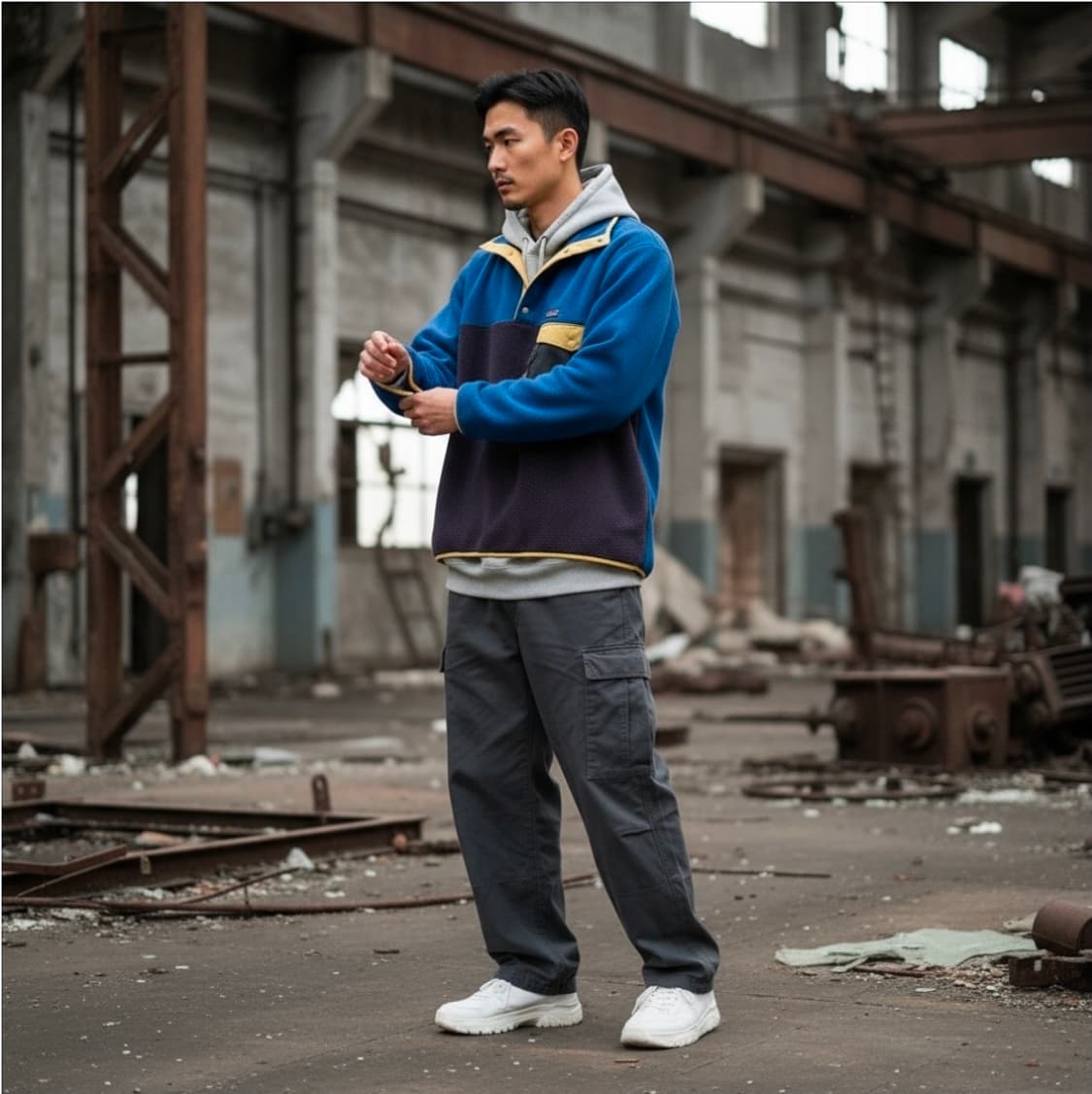 파타고니아 라이트웨이트 신칠라 스냅T 플리스 풀오버 옵시디안 플럼 상품이미지1
