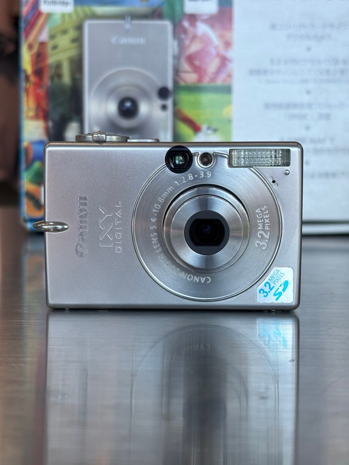 풀박)캐논 익시 디지털30 실버 빈티지디카 상품이미지1