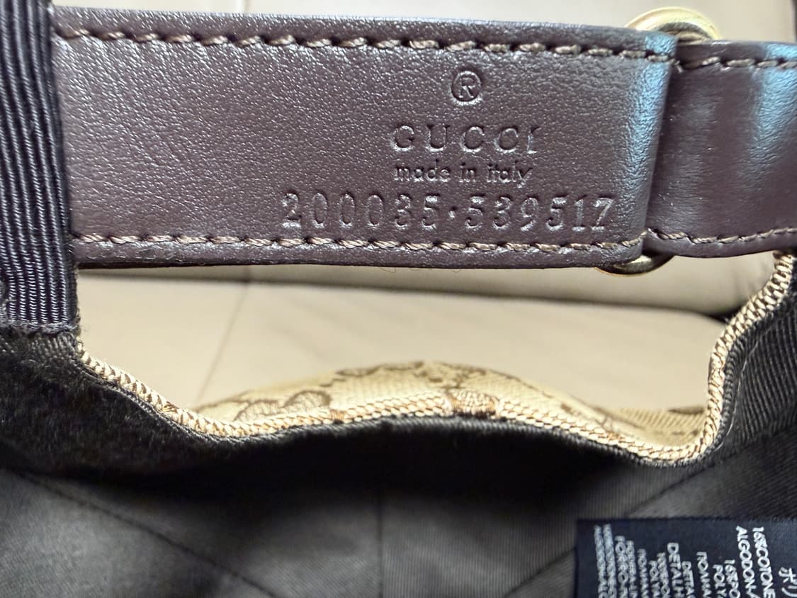 [L] 구찌 GG 오리지널 스트라이프 볼캡 상품이미지8