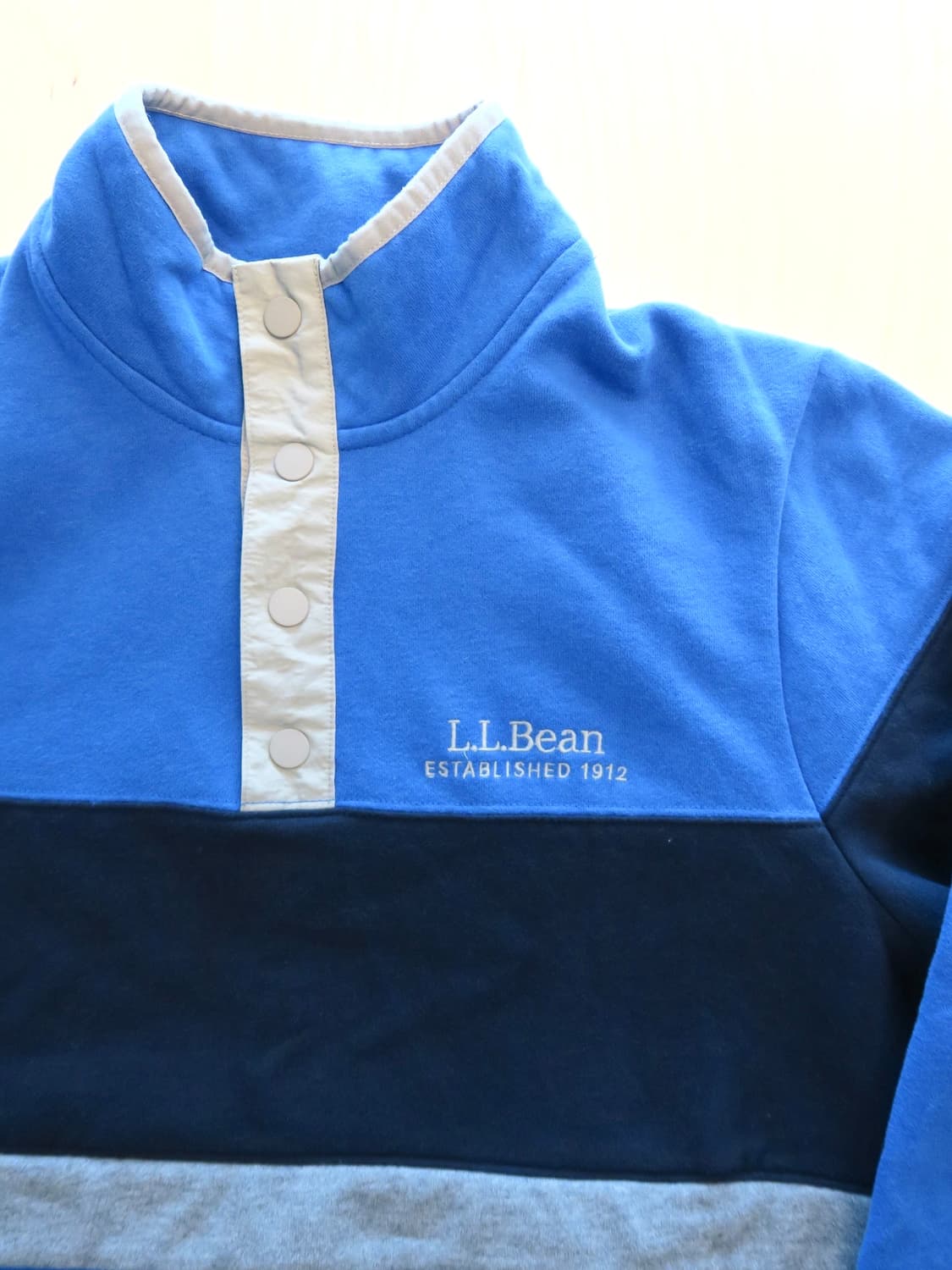 LLbean 아크릴 반집업 맨투맨/플리스 m 상품이미지8