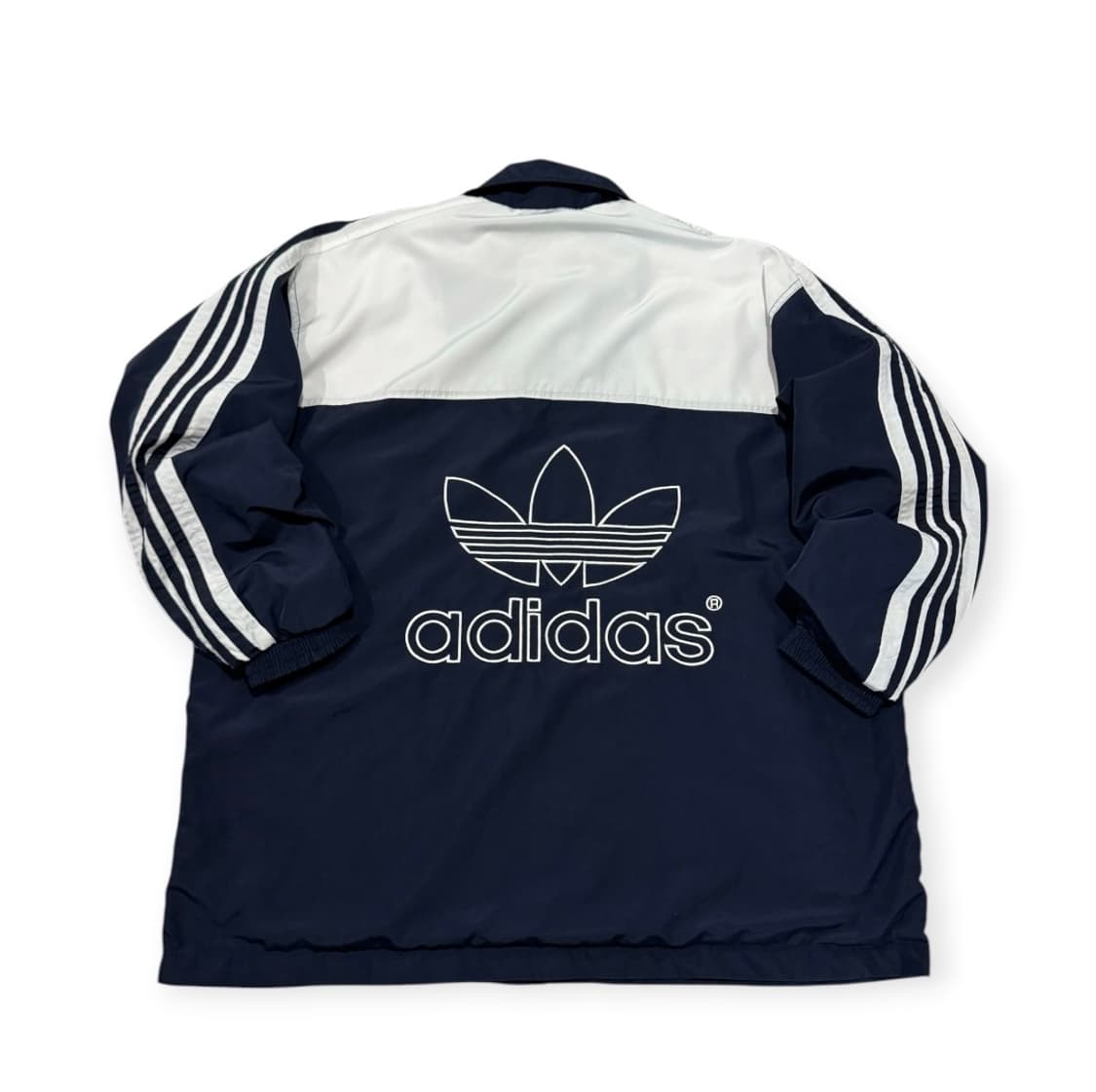 아디다스 올드스쿨 흰검 범고래 빅로고 바람막이 상품이미지1
