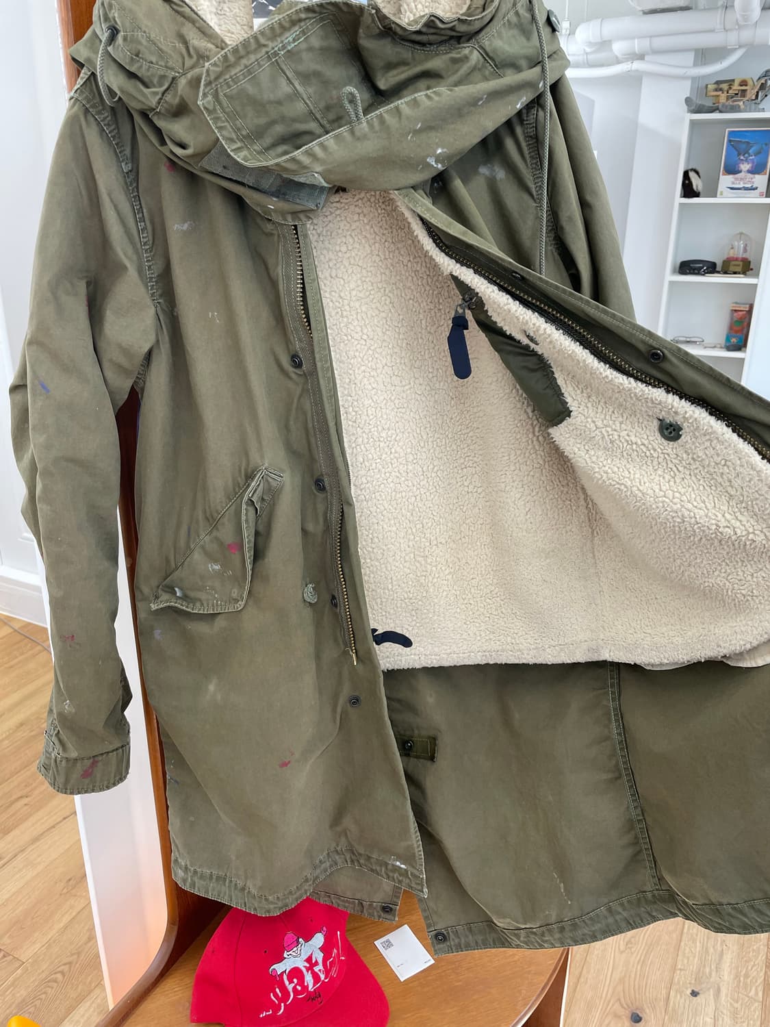 [M] RNA 유니언잭 피쉬테일 파카 상품이미지9