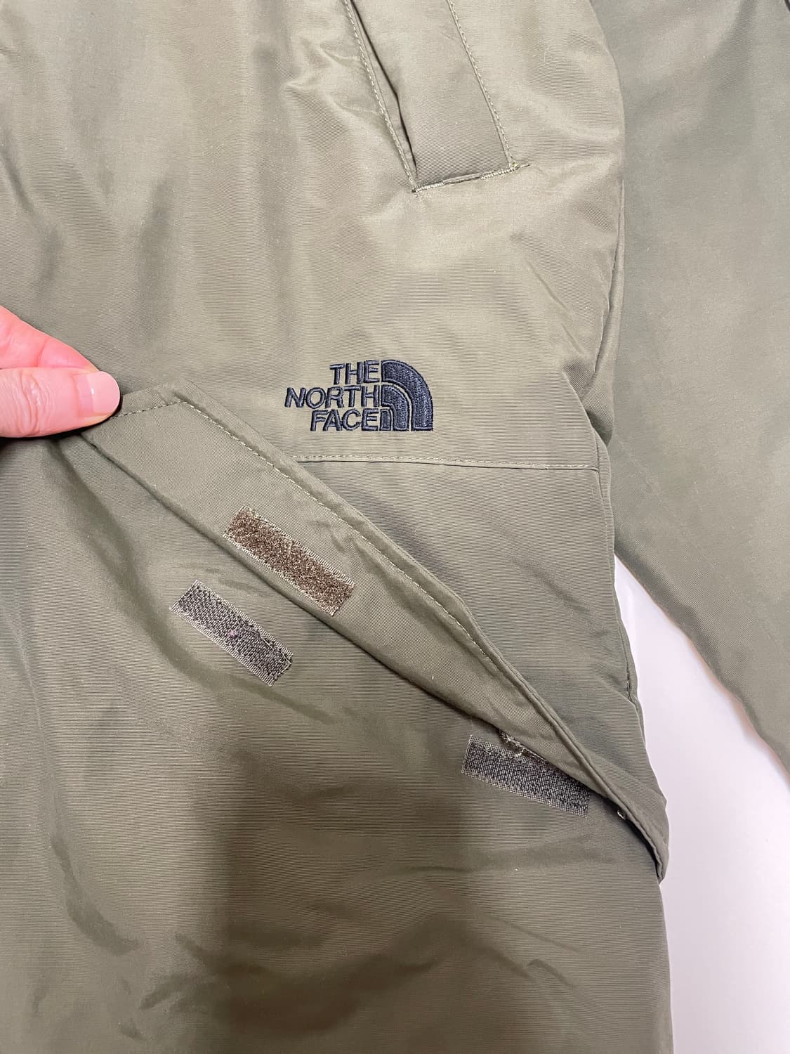노스페이스 화이트라벨 여성 아웃도어 고어텍스 자켓 M 카키 상품이미지7