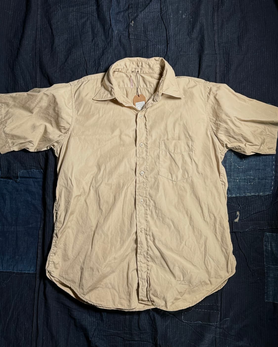 60-70‘s U.S Army OG-107 타입 3 코튼 유틸리티 셔츠6 상품이미지1