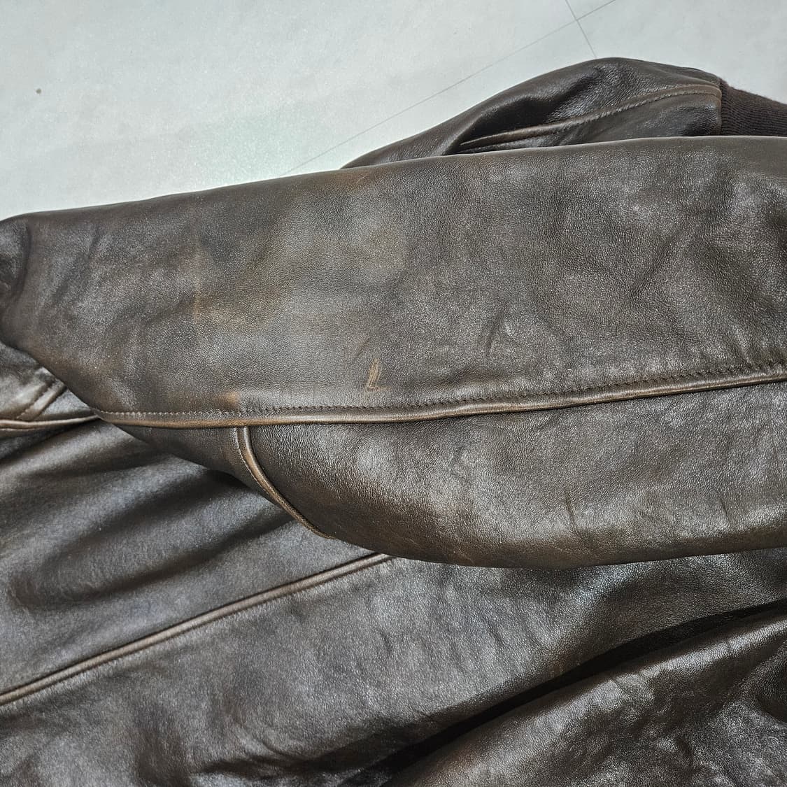 콕핏 USA A-2 XL 브라운 상품이미지5