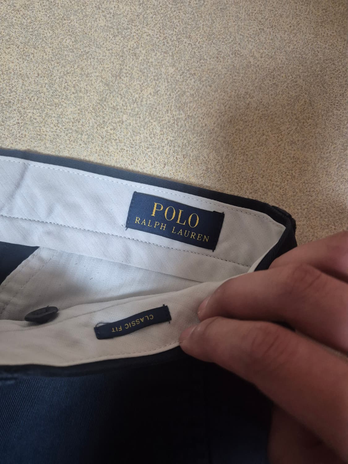 폴로 네이비 치노 팬츠 32x30 상품이미지3