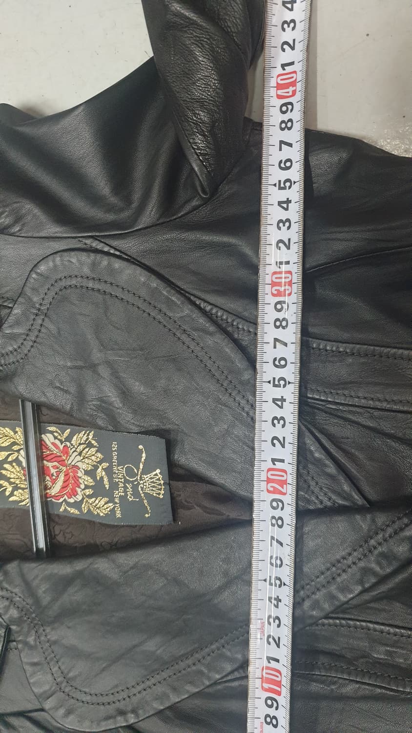 오즈세컨 다크브라운 양가죽 자켓55 상품이미지5