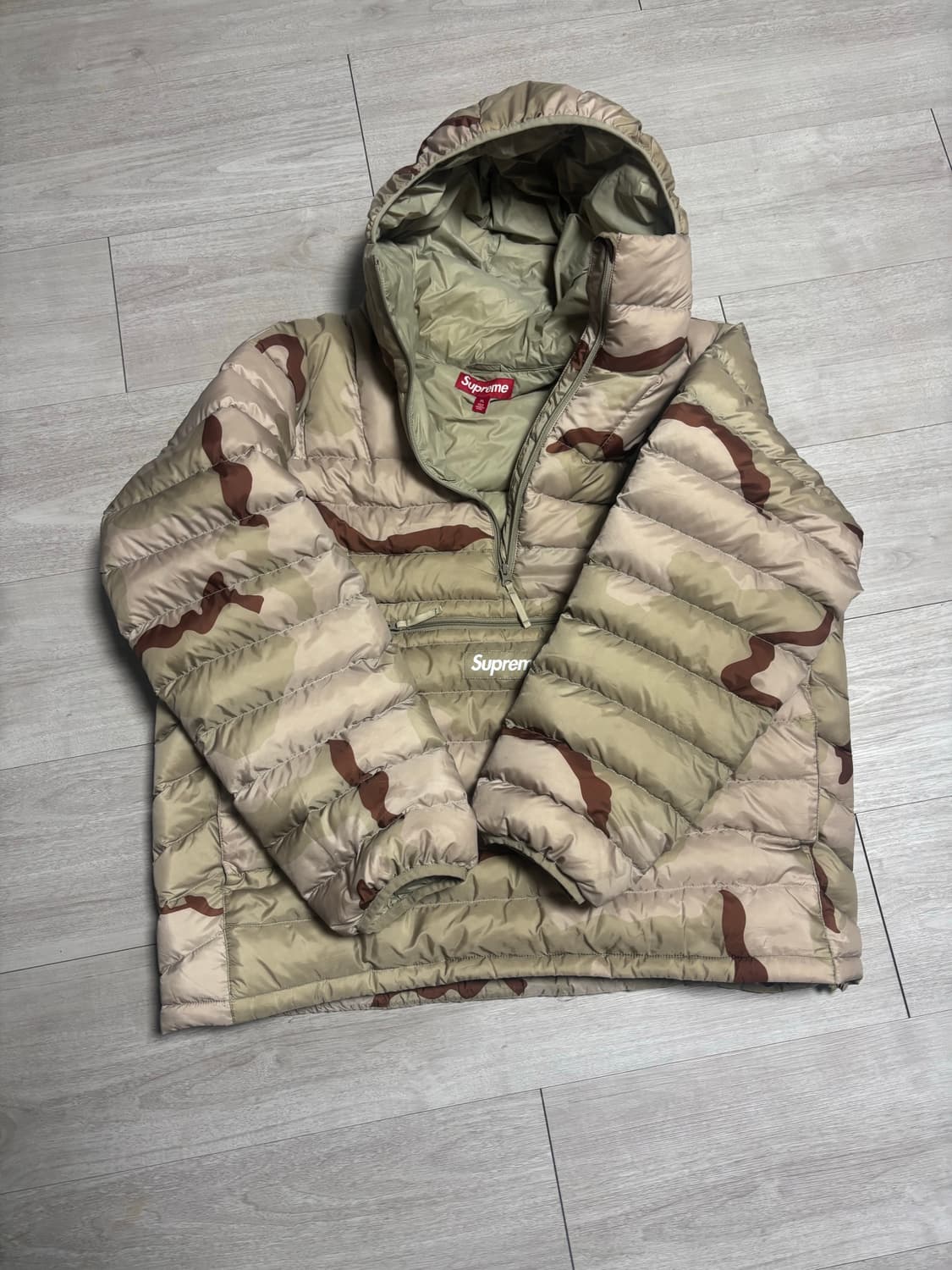 슈프림 마이크로 패딩 XL 상품이미지1