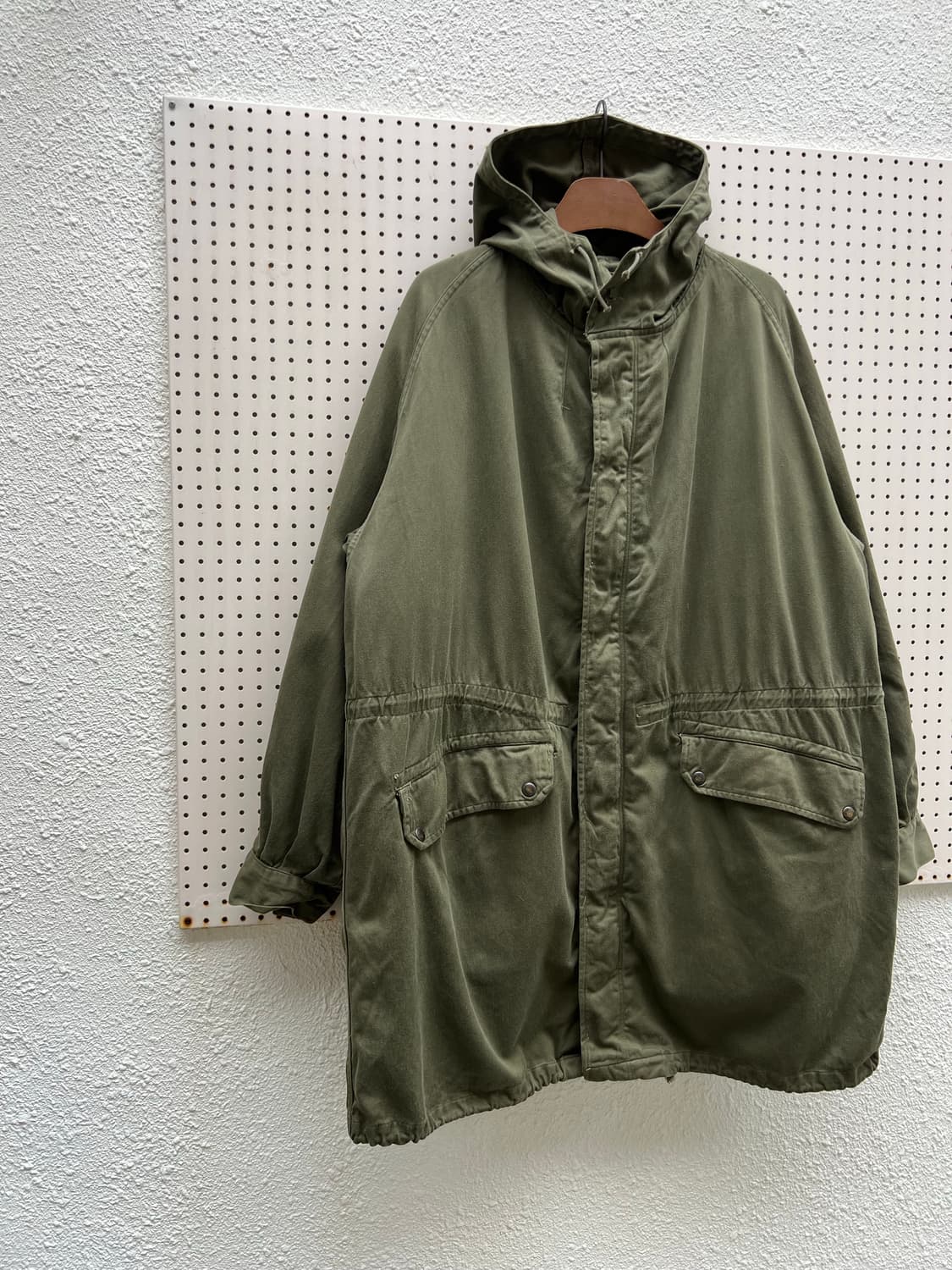 1960s FRENCH ARMY M-64 PARKA 모즈파카 개파카 상품이미지5