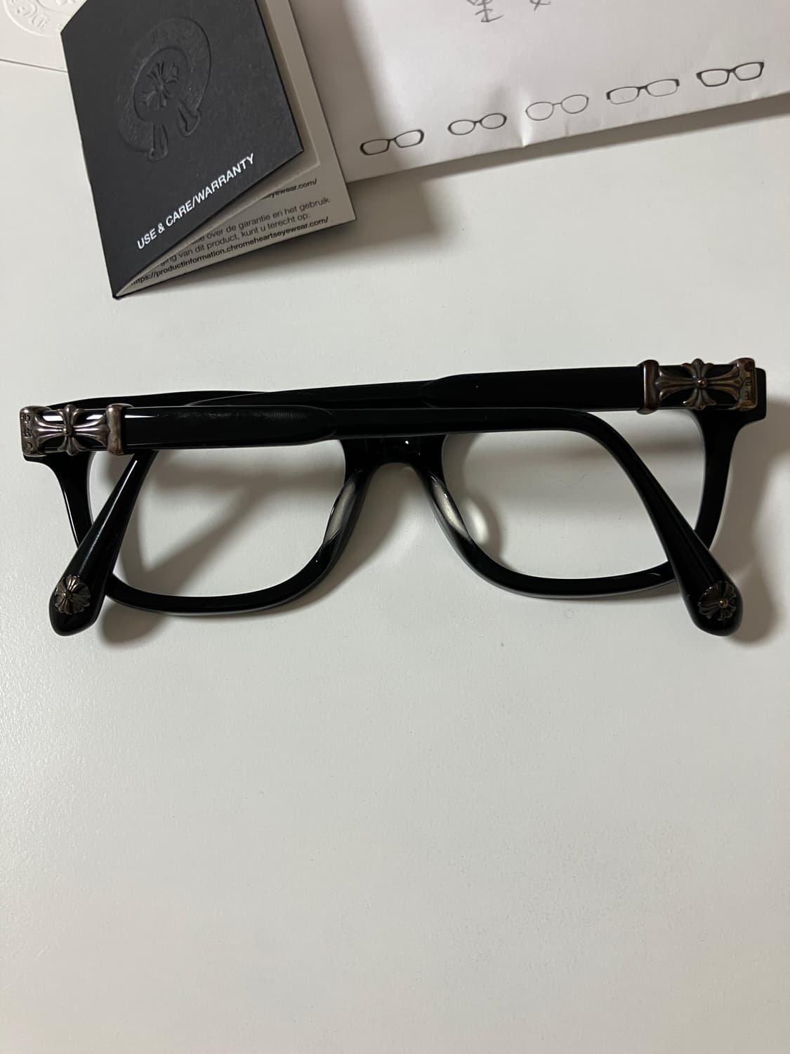 크롬하츠 콕스어커 유광 블랙 실버 상품이미지4